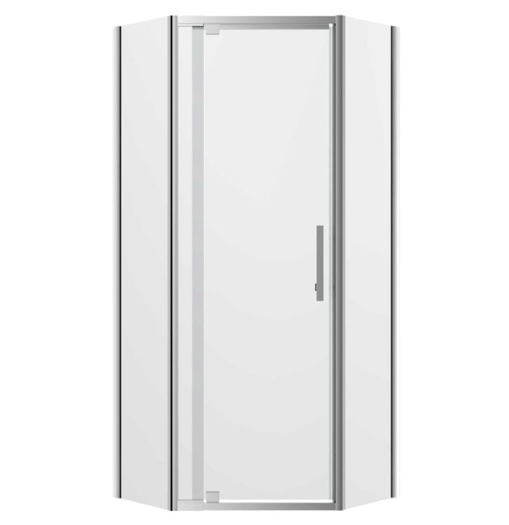 Louve Neo Angle Pivot Shower Screen 900-1000