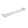Ecco Double Towel Rail - Brushed Nickel - Bayside Bathroom