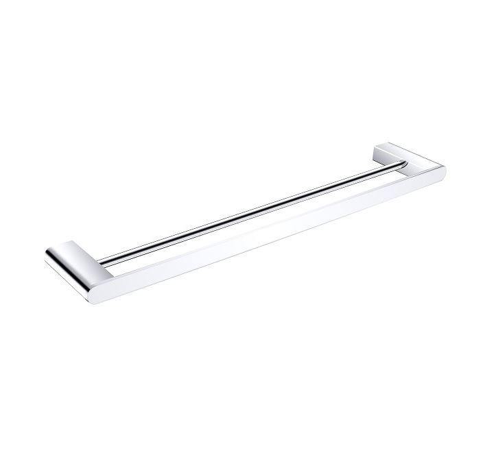 Ecco Double Towel Rail - Chrome