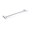 Ecco Double Towel Rail - Chrome - Bayside Bathroom