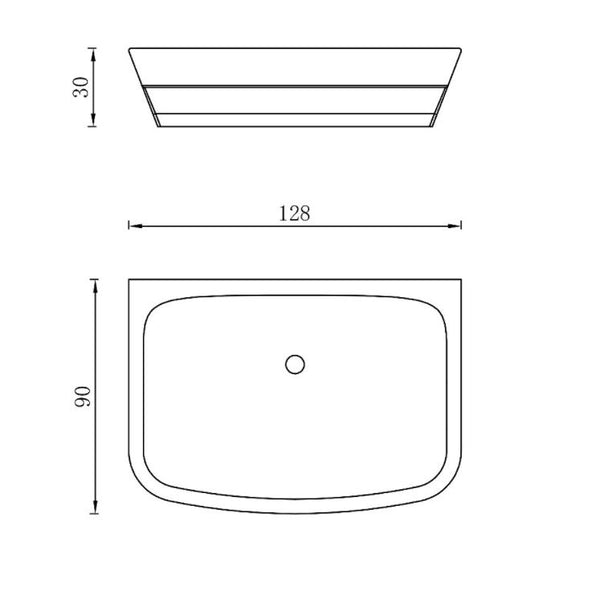 Synergii Soap Dish- Gloss White & Chrome