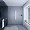 Synergii Shower Panel - Matte White