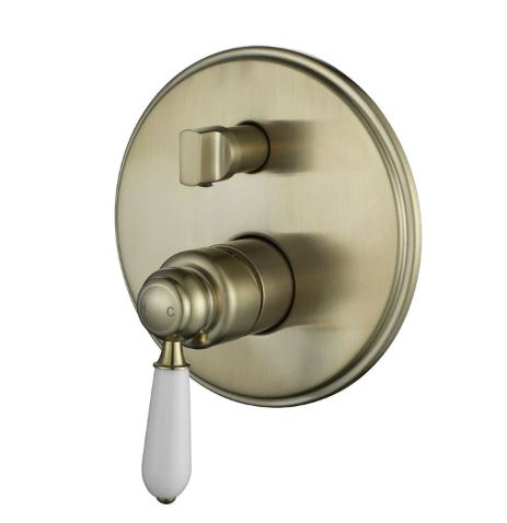 Bordeaux Brushed Bronze Shower Mixer