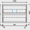 Daisy 600mm -1800mm Wall Hung Vanity