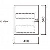 Daisy 600mm -1800mm Wall Hung Vanity