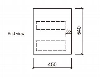 Daisy 600mm -1800mm Wall Hung Vanity