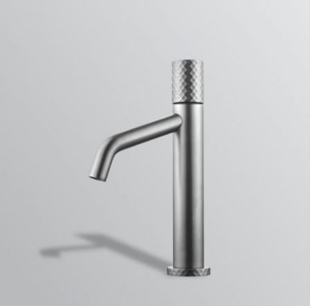 Diamond Basin Mixer- Gun Metal