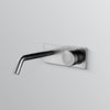 Diamond Wall Basin MIxer w/ Backplate- Gun Metal