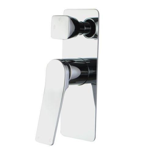 Rushy Wall Mixer With Diverter - Matte Black - Bayside Bathroom