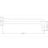 Dolce Black Bath Spout