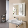 Eneo 90 Backlit Mirror With Magnifier - Bayside Bathroom