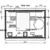 Eneo 90 Backlit Mirror With Magnifier - Bayside Bathroom