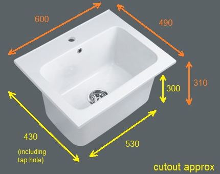 Elizabeth Laundry sink