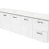 Elka 1500mm Wall Hung Vanity With Stone Top
