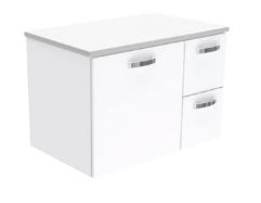 Elka 1500mm Wall Hung Vanity With Stone Top