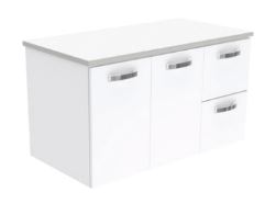 Elka 1500mm Wall Hung Vanity With Stone Top