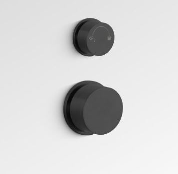 Element Bath/Shower Diverter Mixer - Matte Black