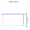 Euro 35L sink