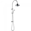 Lillian Twin Rail Shower - Chrome