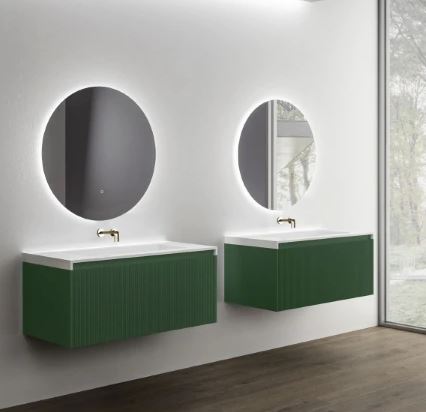 Rimini Rain Forest 1000mm Wall Hung Vanity