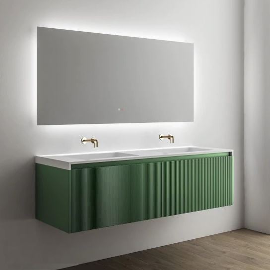 Rimini Rain Forest 1500mm Wall Hung Vanity