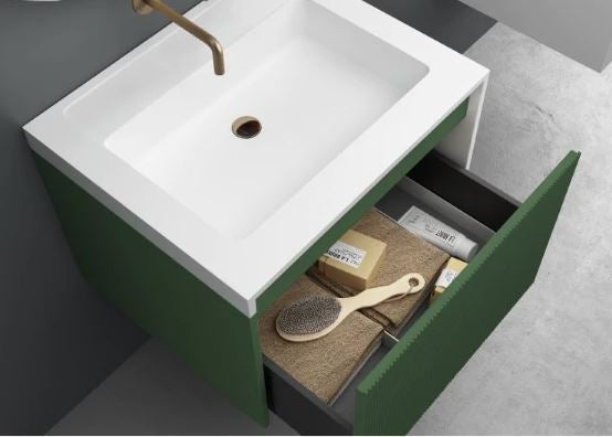 Rimini Rain Forest 800mm Wall Hung Vanity