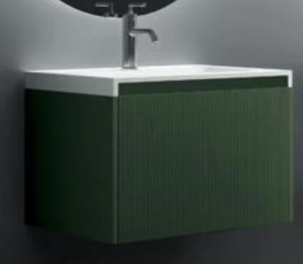 Rimini Rain Forest 600mm Wall Hung Vanity