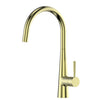 Galiano Slimline Sink Mixer - Brushed Brass