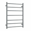 600mm Gun Metal Round Ladder Heated Towel Rail - Bayside Bathroom