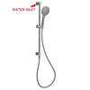 Dolce 3 Function Rail Shower - Gunmetal - Bayside Bathroom