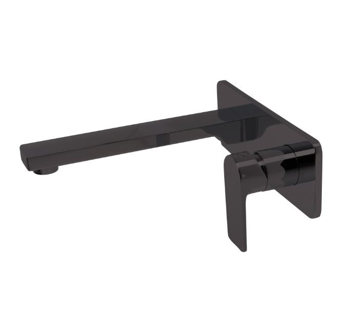 The Gabe Leva Gunmetal Wall Outlet Mixer