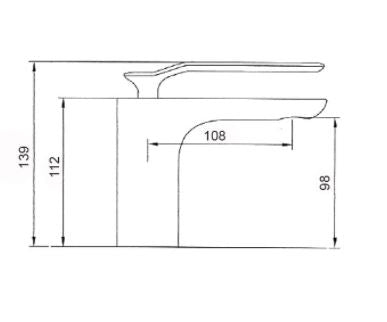 Synergii Basin Mixer - Chrome & White