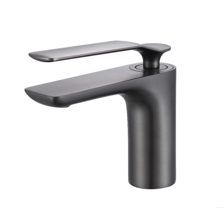Synergii Basin Mixer - Brushed Gun Metal