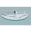 Clearance Curved Shelf - Bayside Bathroom