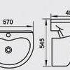 Leo Wall hung Basin - Bayside Bathroom