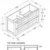 Hampton 1200mm Vanity