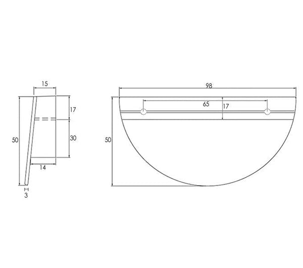 Finley Matte Black 1500mm Wall Hung Vanity
