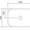 Harper Slim Basin - White Matte