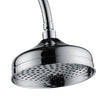 Lillian Twin Rail Shower - Chrome