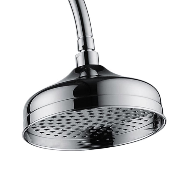 Lillian Twin Rail Shower - Chrome