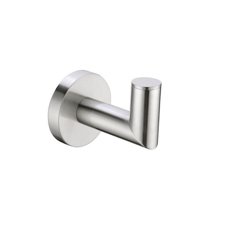 Dolce Hand Robe Hook - Brushed Nickel
