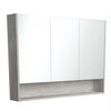 Industrial Edge Mirror Cabinet With Undershelf 750 - 1200mm - Bayside Bathroom