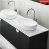 Finley Matte Black 1500mm Wall Hung Vanity