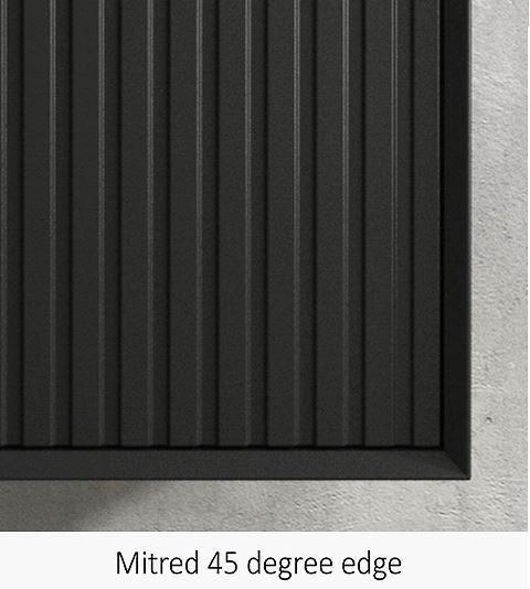 Finley Matte Black 1200mm Wall Hung Vanity
