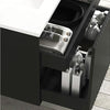 Finley Matte Black 600mm Wall Hung Vanity