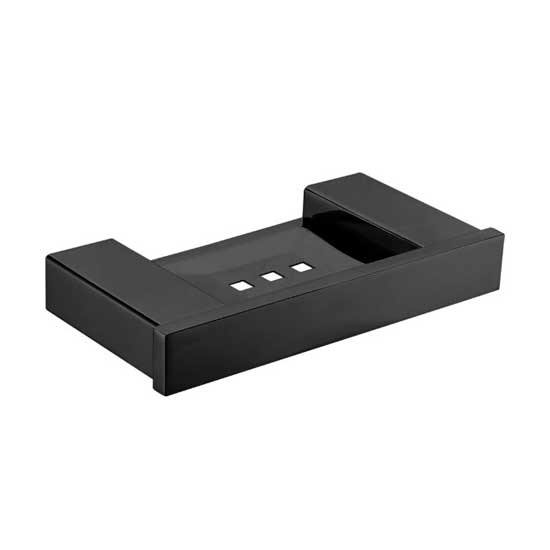 Bianca Black Soap dish - Bayside Bathroom