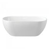 Koko 1680mm Matte White Freestanding Bath