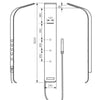 Synergii Shower Panel - Matte Black