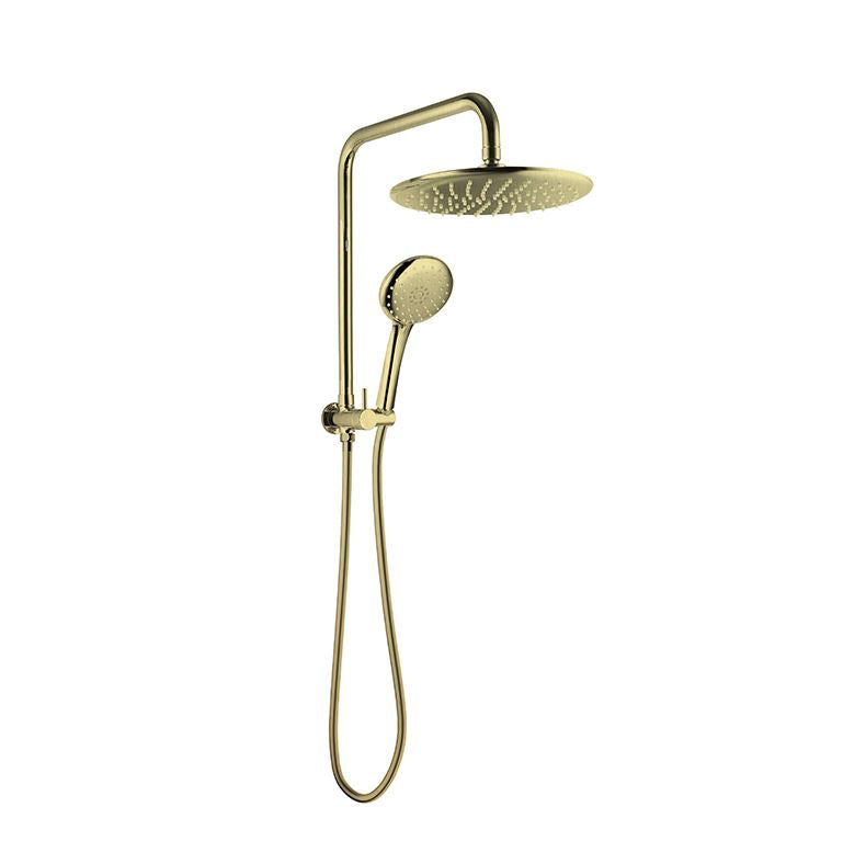 Loui Brushed Brass Mini Twin Shower set