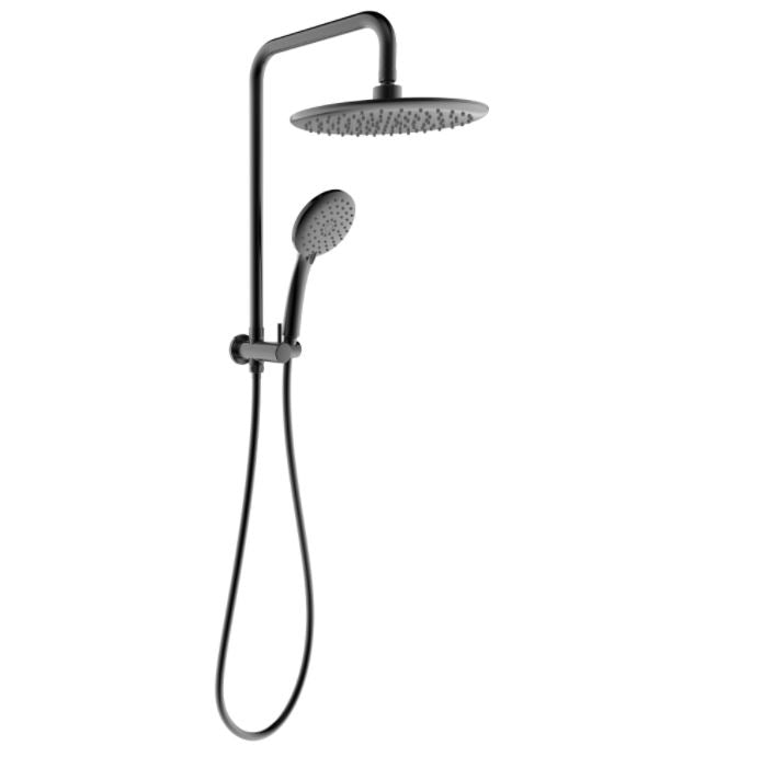 Loui Gunmetal Mini Twin Shower set